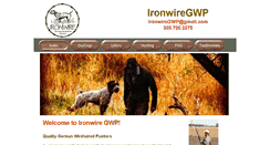 Desktop Screenshot of ironwiregwp.com
